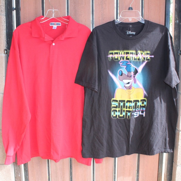 Disney Other - (XXL) Bundle Mens Shirts